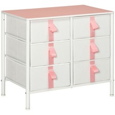 HOMCOM 6 Drawer Chest of