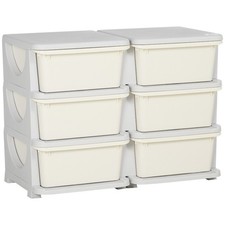 HOMCOM Kids Storage Units with