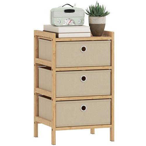 Homcom chest drawers - homcom, drawers,