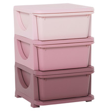 HOMCOM 3-Tier Kids Storage