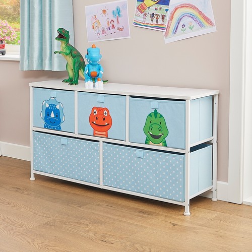 Kids chest drawers - of, fabric