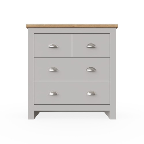 Grey chest drawers 2 - of, 2+2