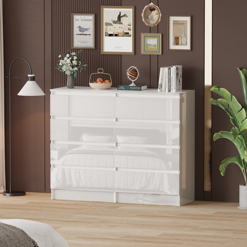 High gloss chest - high,