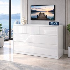 Harmin Modern White High Gloss