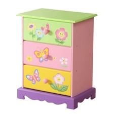 3 Chest of Drawers Wooden Kids