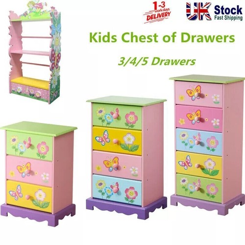 Wooden chest drawers kids - chest,
