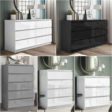 High Gloss Chest of Drawers